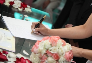 firma expediente boda